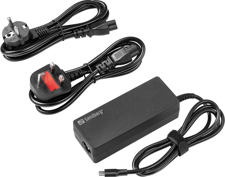 Sandberg USB-C AC Charger PD100W EU+UK (100 W)
