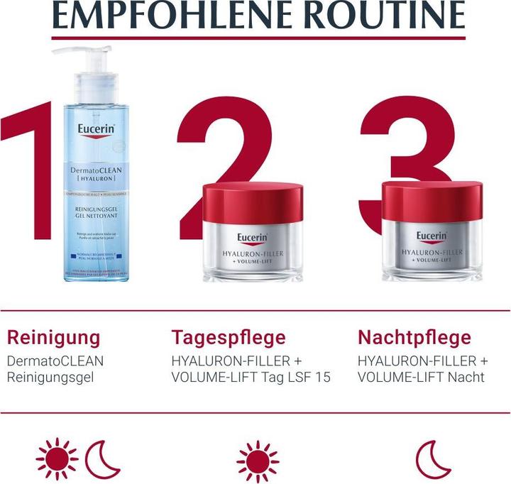 Actual product image Eucerin Hyaluron-Filler + Volume-Lift (50 ml, Night cream)