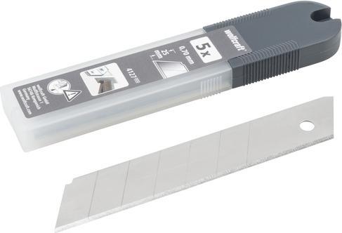 Produktbild wolfcraft 10 Abbrechklingen 0,7x25mm (Ersatzklinge)