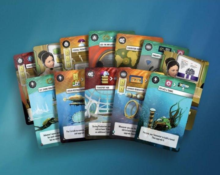 Immagine prodotto Pegasus Città sottomarine: Set di carte (Mini-espansione) (Tedesco)