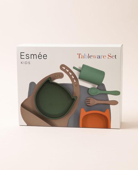 Image du produit Esmée Set de vaisselle pour enfants en silicone