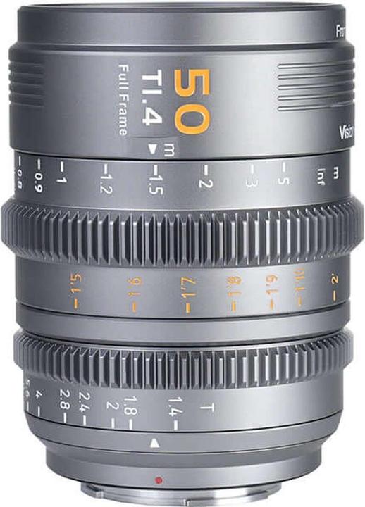 Produktbild Sirui VP-1-50G VISION PRIME T1.4 Vollformat Cine Lens 50mm grau (Canon RF, Leica L, Nikon Z, Sony E, Vollformat)