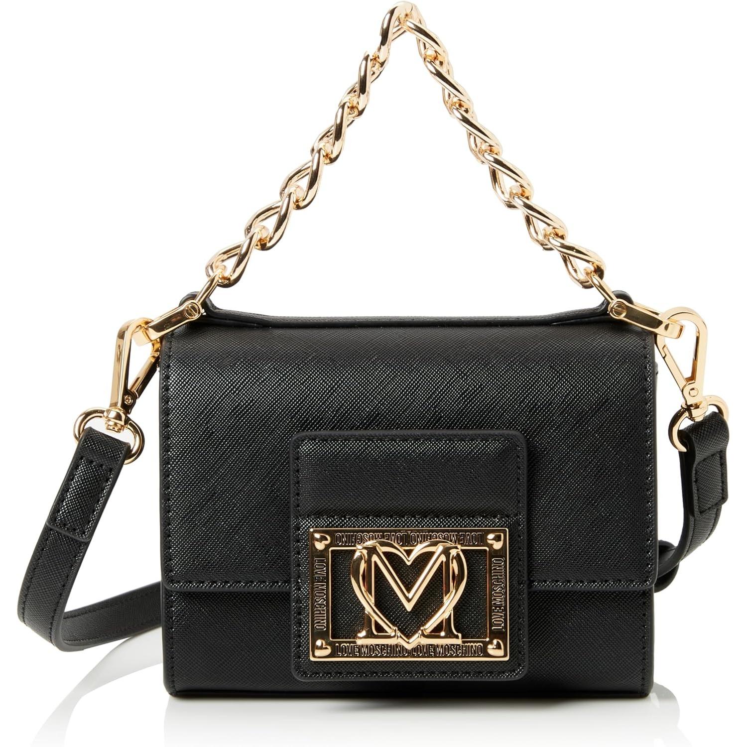 Love Moschino Donna Nero Donne, Borsetta, Minibag,