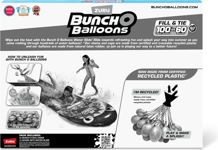 Immagine prodotto Zuru Squalo acquatico BOB con oltre 100 palloncini d'acqua