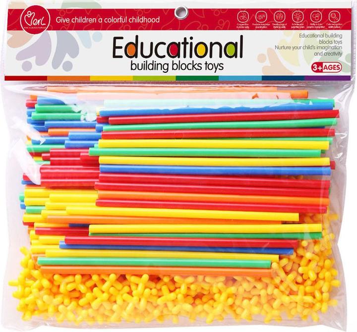 Bouw rietjes, 200 stuks. (200 x)