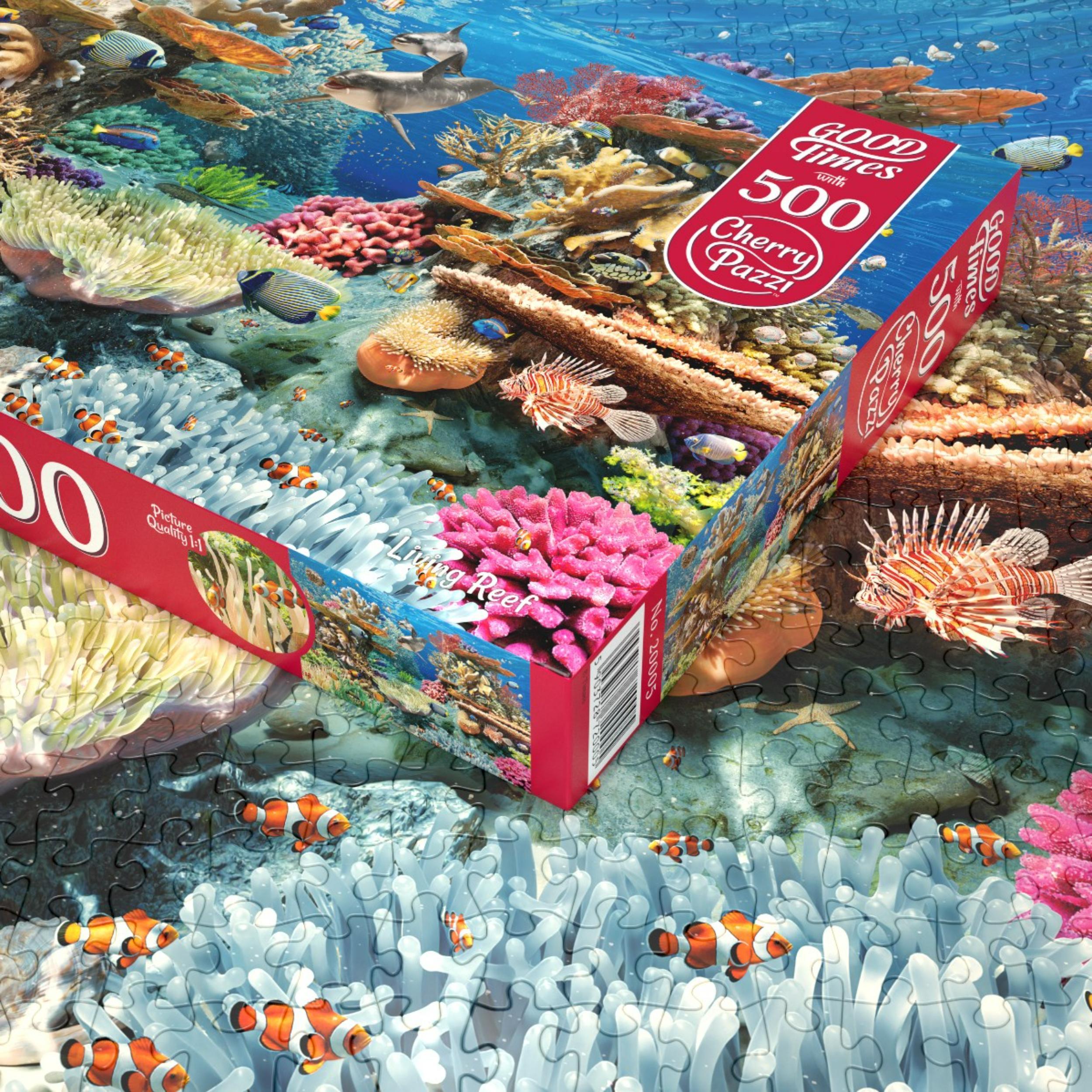 Thumbnail - Cherry Pazzi Puzzle 500 Teile - Living Reef (500 Teile)