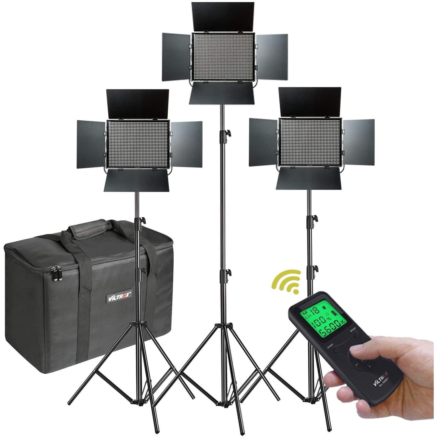 Viltrox VL D85T LED Light Triple Kit, Dauerlicht