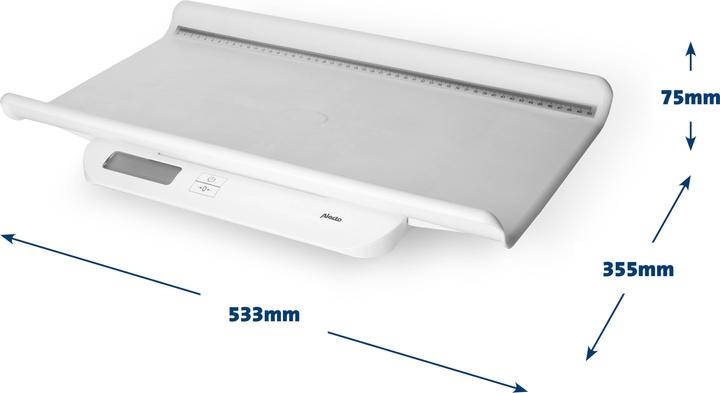 Actual product image Alecto Baby Scale BC-10 (20 kg)