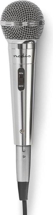 Produktbild Nedis MPWD45GY Kabelgebundenes Mikrofon Empfindlichkeit -72 dB +/-3 dB 60 Hz - 14 kHz 5,0 m