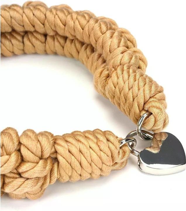 Image du produit Liebe Seele Bound You II Shibari Bondage Rope Collier avec serrure en forme de coeur