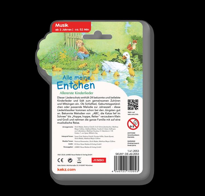 Actual product image Kekz 75205 All my ducklings - First nursery rhymes (German)