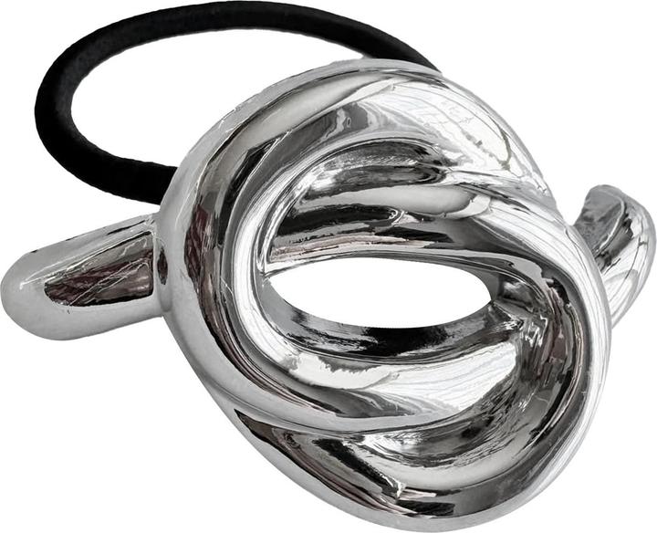 Avizar Haargummi Skulptur Knoten Stahl Grau Margo (Haargummi)