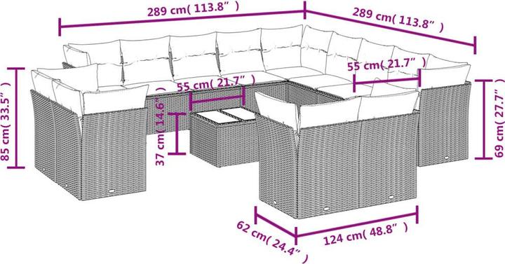 Produktbild vidaXL Gabriella