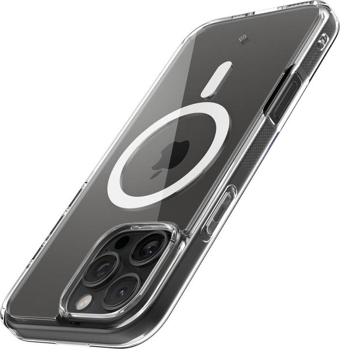 Actual product image Spigen Caseology Capella MagSafe clear white - iPhone 16 Pro (Apple iPhone 16 Pro)