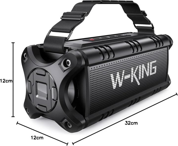 Produktbild W-king Bluetooth Lautsprecher (24 h)
