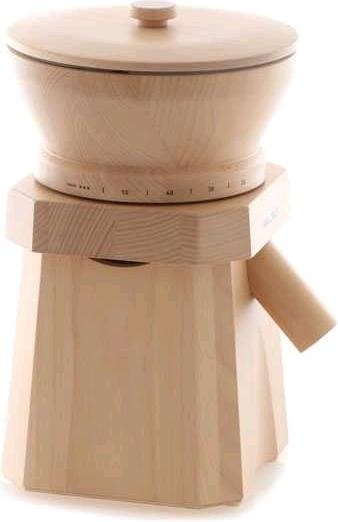 Waldner Silence grain mill made of beech wood 400W motor 130 g/min
