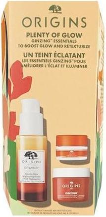 Produktbild Origins Ginzing Plenty of Glow GinZing™ Essentials GinZing™ Into the Glow Brightening Serum 30 ml + (Augenpflege Serum, 30 ml)