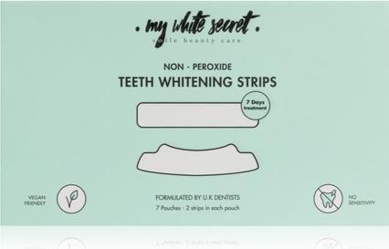 My White Secret Bandelettes de blanchiment des dents (Teeth Whitening Strips) 7 pcs (Languettes)