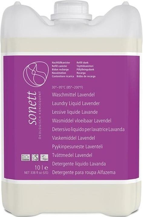 Actual product image Sonett Waschmittel flüssig 30°-95°C Lavendel (Liquid detergent)