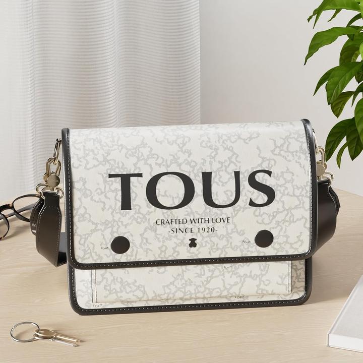 Actual product image Tous Mini Shoulder Bag with Adjustable Straps and Multiple Compartments