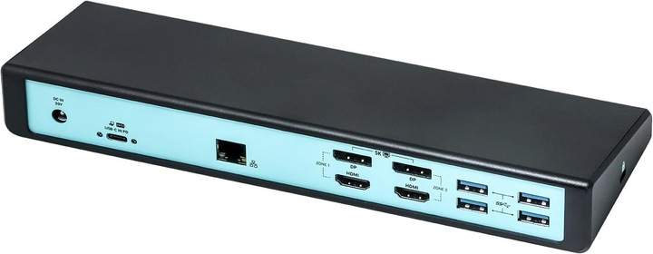 Actual product image i-tec USB 3.0 / USB-C / Thunderbolt 3 Dual 4K Dock (USB-C, 5 Ports)