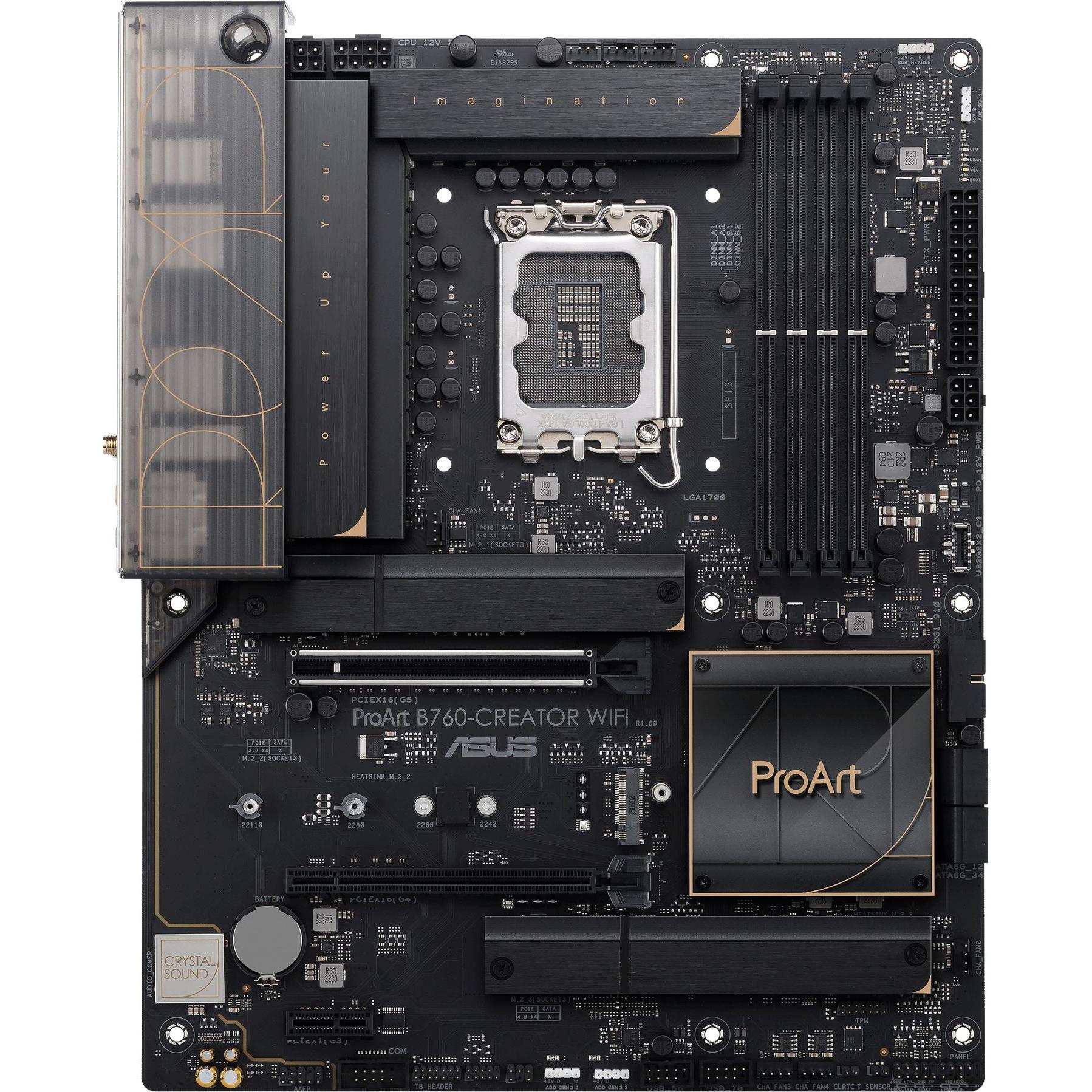 ASUS PROART B760-CREATOR WIFI (LGA 1700, Intel B760, ATX), Mainboard