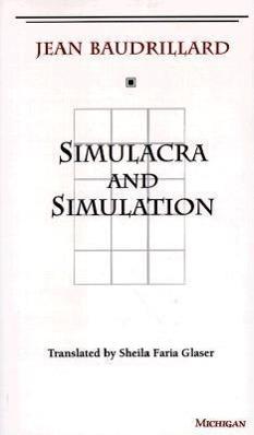 Image du produit Simulacra and Simulation (Anglais, Jean Baudrillard, 1994)