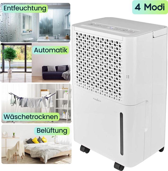 Produktbild Nedis Luftentfeuchter (38 m², 10 l/24h)
