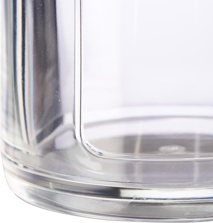 Image du produit Relaxdays Lot de 2 conteneurs de tampons de coton, distributeur à couvercle