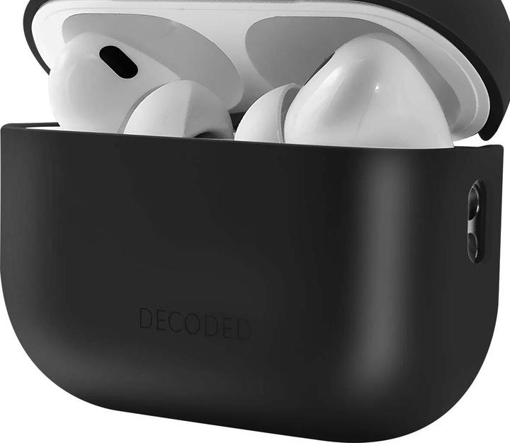 Actual product image Decoded Silicone Case Apple Airpods Pro 3 Black (Headphone sleeve)
