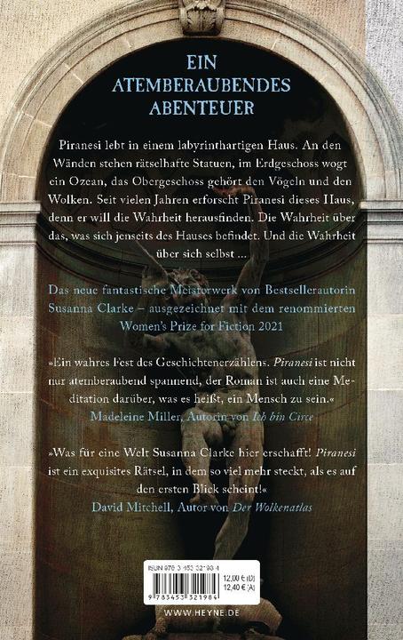Produktbild Piranesi (Deutsch, Susanna Clarke, 2022)