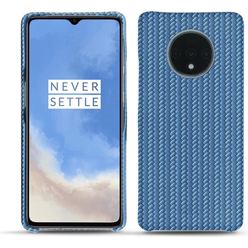 Noreve Lederschutzhülle (OnePlus 7T), Smartphone Hülle, Blau