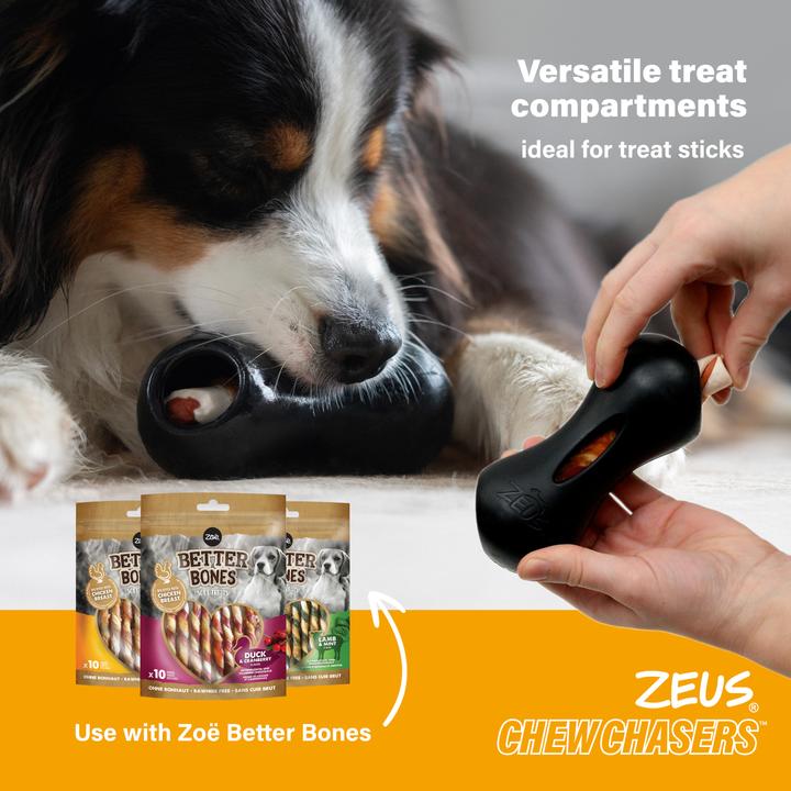 Actual product image Zeus Chewcasers - Peanut - Large (Dog chew toy)