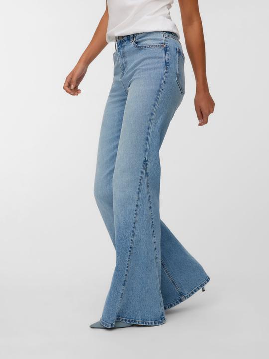 Produktbild Vero Moda VMINDIA Hohe Taille Ausgestellt Jeans Ausgestellt (32)