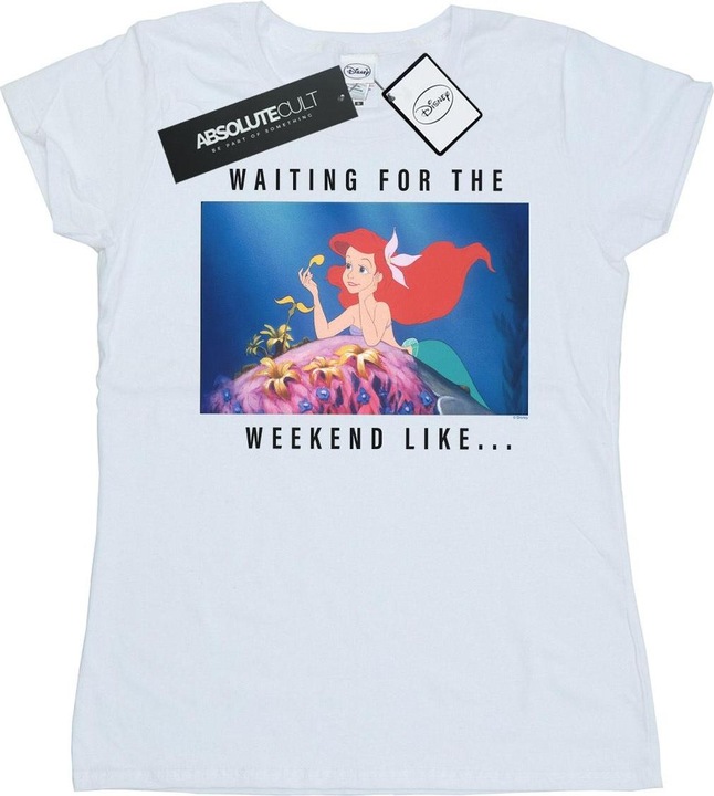 Produktbild Disney Princess Ariel Waiting For The Weekend TShirt (M)