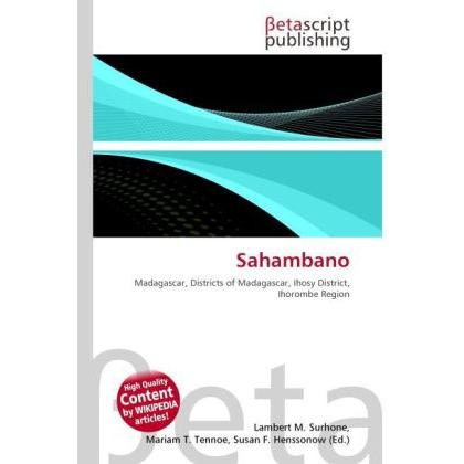 Thumbnail - Sahambano, Schulbücher von Lambert M. Surhone, Mariam T. Tennoe, Susan F. Henssonow
