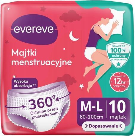 Image du produit Everlock Saugfähige Menstruationshöschen für Frauen 10 Stück ML