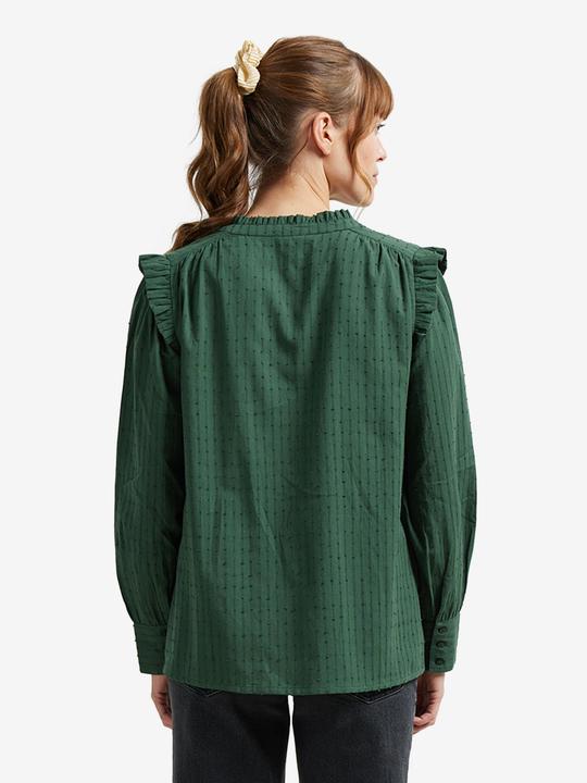Actual product image Vertbaudet Bluse für die Schwangerschaft und Stillzeit aus Baumwolle mit Lochmuster (36)
