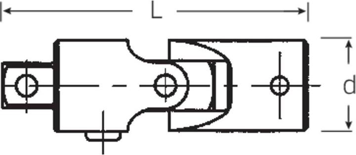 Produktbild Stahlwille Kardangelenk Antrieb (Schraube (1/4")