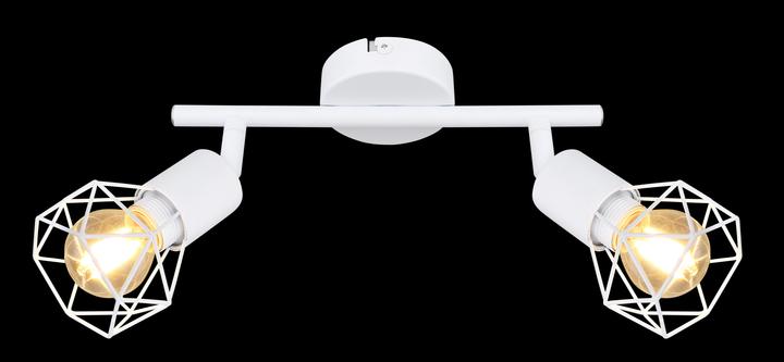 Actual product image Globo Spotlight Xara I white 2xE14 (E14)