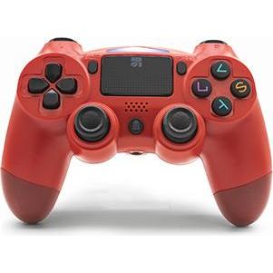 Xtreme 90424R Gaming-Peripheriegerät Rotes Bluetooth-Gamepad Analog/Digital PlayStation 4 (PS4) (90424R)