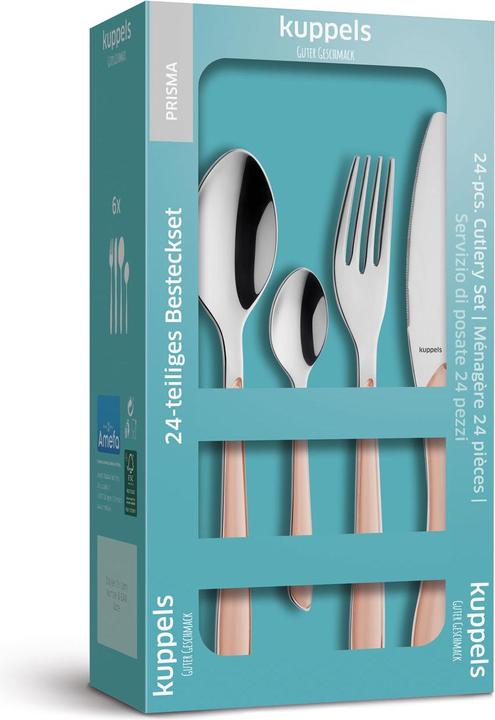 Produktbild Kuppels Besteckset 2 2214 Prisma (24 Stück, Besteck Set)