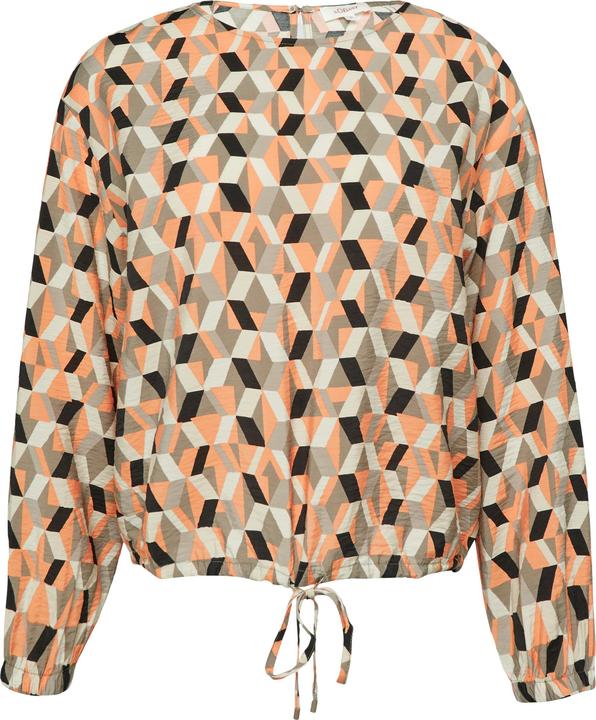 Actual product image s.Oliver Bluse Viskosemix-Bluse in O-Shape (34)