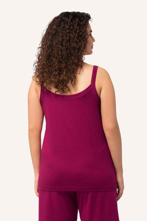 Produktbild Ulla Popken Spaghettitop, Rundhals, Modalmix, ärmellos (62)