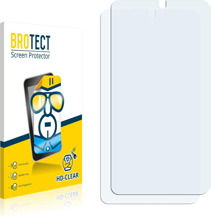 Actual product image BROTECT Screen Protector Clear (2 Piece, Oppo Find N2)