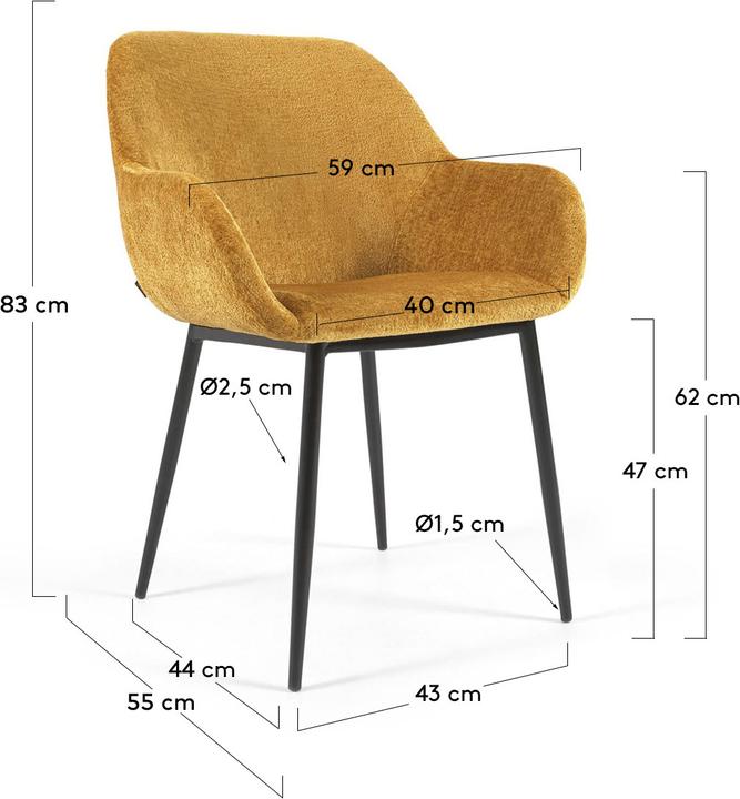 Actual product image Kave Home Konna