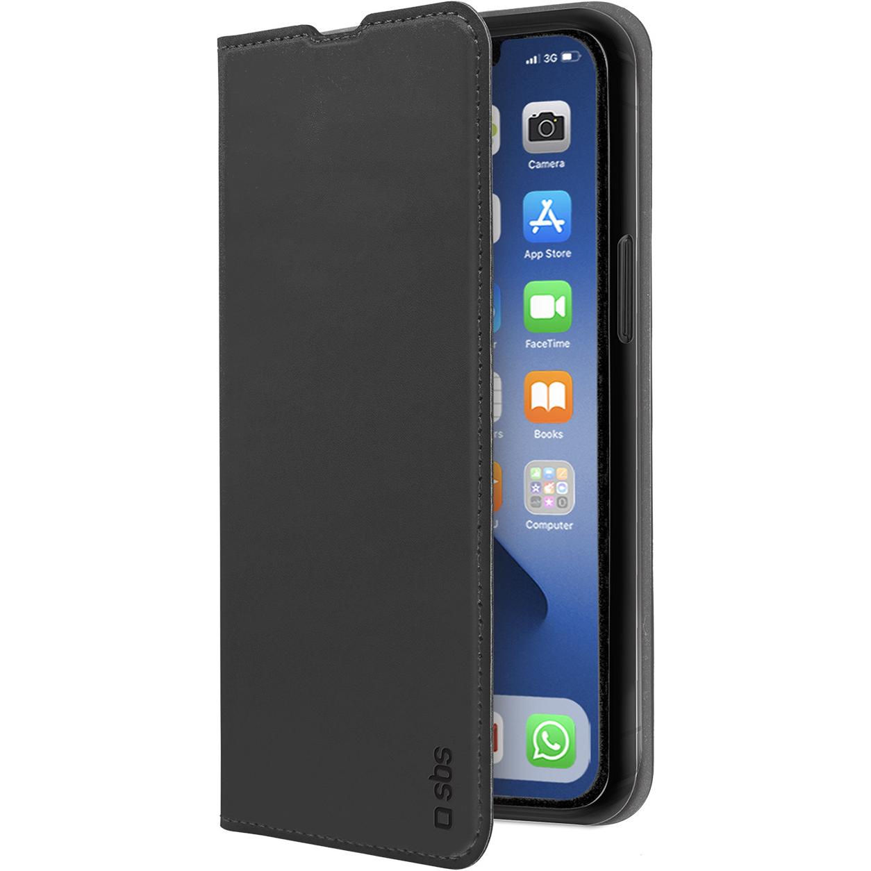 Thumbnail - SBS Klapphülle (Apple iPhone 13 Pro), Smartphone Hülle, Schwarz