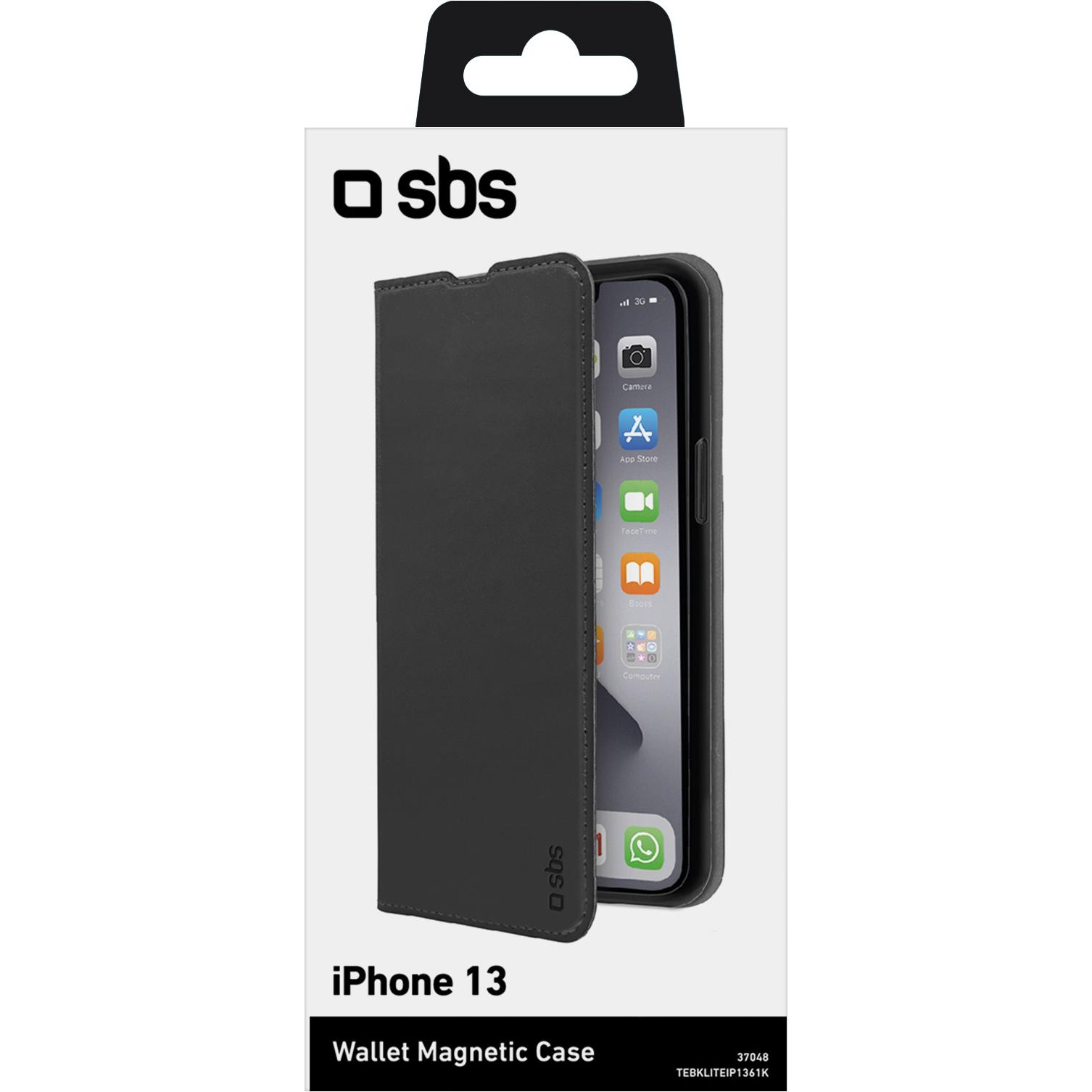 Thumbnail - SBS Klapphülle (Apple iPhone 13), Smartphone Hülle, Schwarz