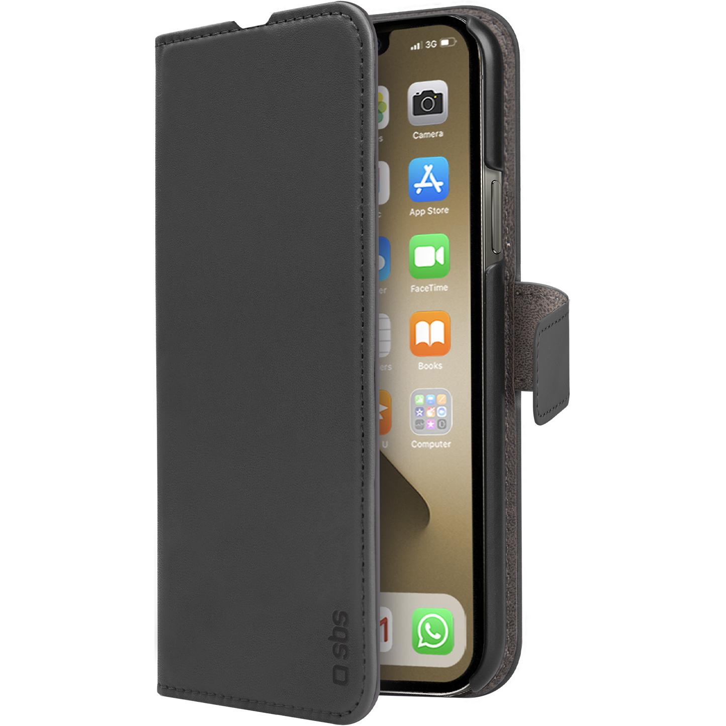 Thumbnail - SBS Klapphülle (Apple iPhone 13 Pro Max), Smartphone Hülle, Schwarz