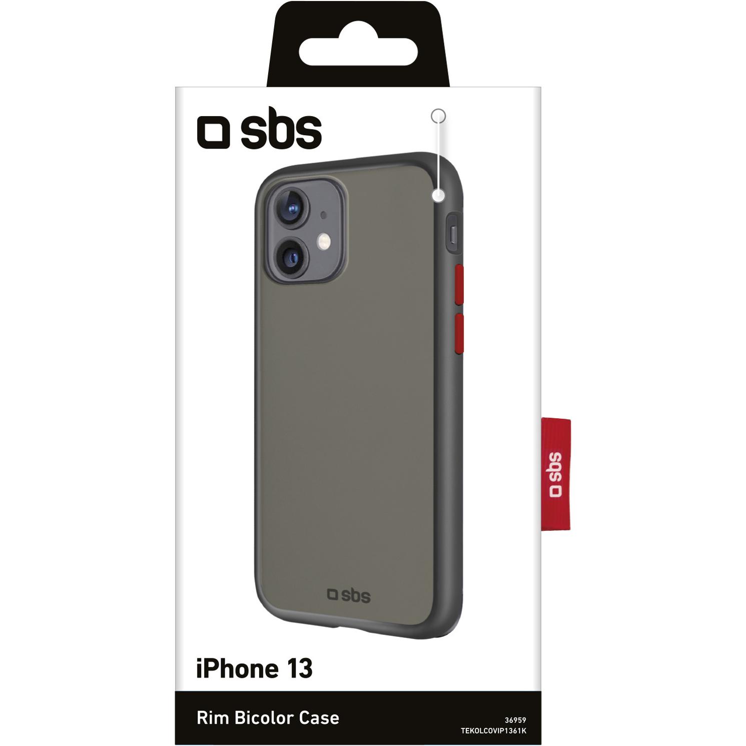 Thumbnail - SBS Schutzhülle (Apple iPhone 13), Smartphone Hülle, Schwarz